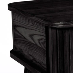 Zuiver Zwart Retro Nachtkastje 15 Zuiver Zwart Retro Nachtkastje -BEPUREHOME Winkel zuiver barbier black zwart retro nachtkastje 06