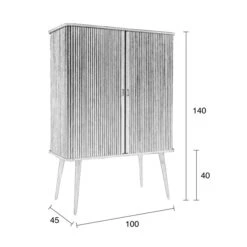 Zuiver Zwarte Design Wandkast 21 Zuiver Zwarte Design Wandkast -BEPUREHOME Winkel zuiver barbier black zwarte design wandkast 10