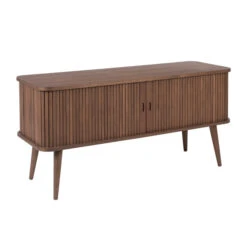 Zuiver Walnoot Tv-dressoir -BEPUREHOME Winkel zuiver barbier walnut walnoot tv dressoir 03