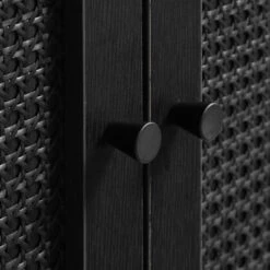 Zwarte Dressoir Met Rotan -BEPUREHOME Winkel zwarte dressoir met rotan bodio pose 0