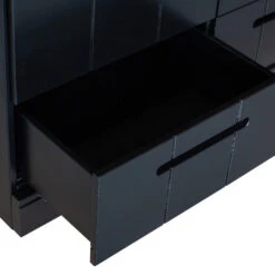 WOOOD Zwarte Kledingkast 2-deurs Met Lades -BEPUREHOME Winkel zwarte kledingkast 2deurs met lades woood connect 09