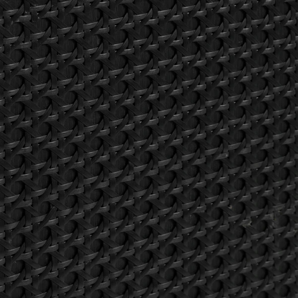 Zwarte Wandkast Met Rotan 9 Zwarte Wandkast Met Rotan - Afbeelding 7