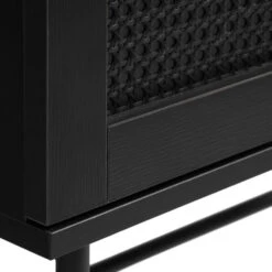 Zwarte Wandkast Met Rotan 15 Zwarte Wandkast Met Rotan -BEPUREHOME Winkel zwarte wandkast met rotan bodio pose 07